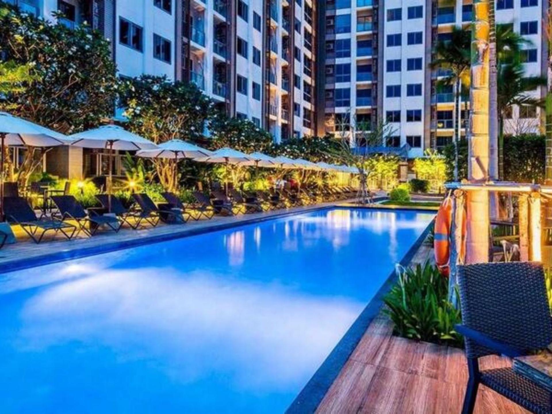 Walking Street Unixx Condo Beautiful Sea View Паттайя Экстерьер фото